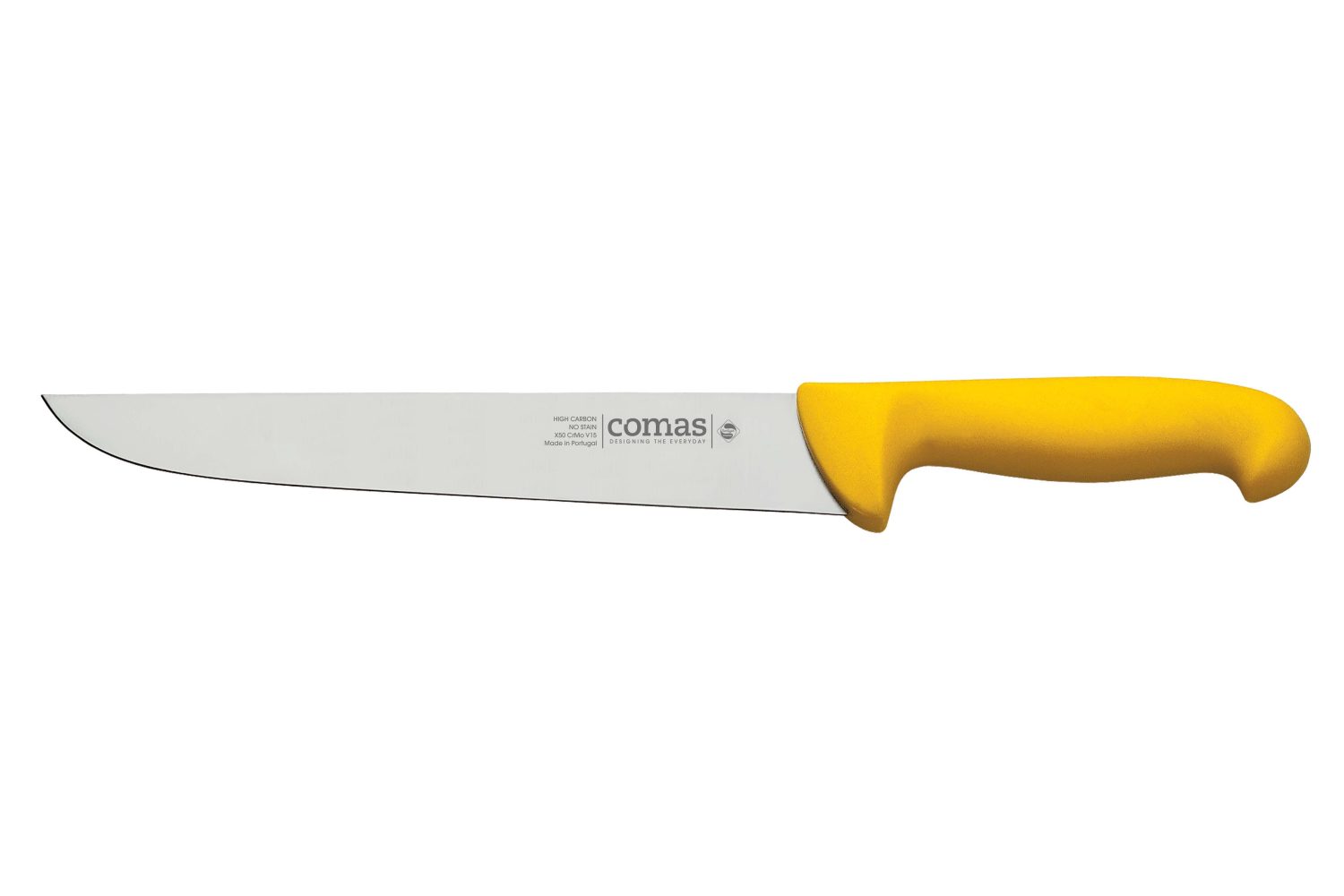 Faca de talho Grafit amarela 240mm