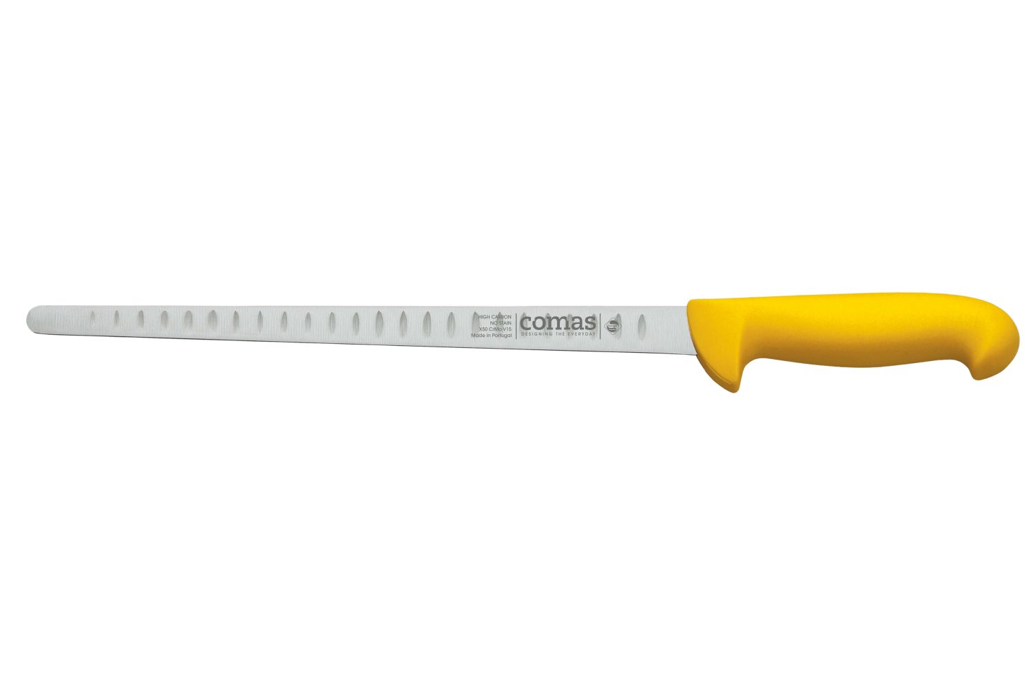 Faca de presunto Grafit amarela 280mm
