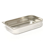 Cuba gastronorm perfurada GN 1/3 H65mm inox 18/10