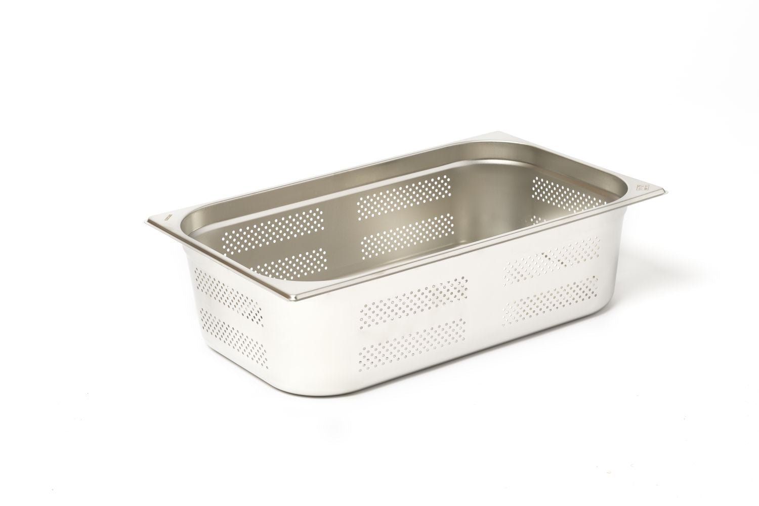 Cuba gastronorm perfurada GN 1/3 H100mm inox 18/10
