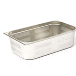 Cuba gastronorm perfurada GN 1/3 H100mm inox 18/10