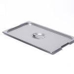 Tampa gastronorm com orifício para asas GN 1/4 inox 18/10