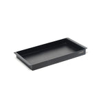 Tabuleiro de arroz para churrasco em aço carbono 115x226mm
