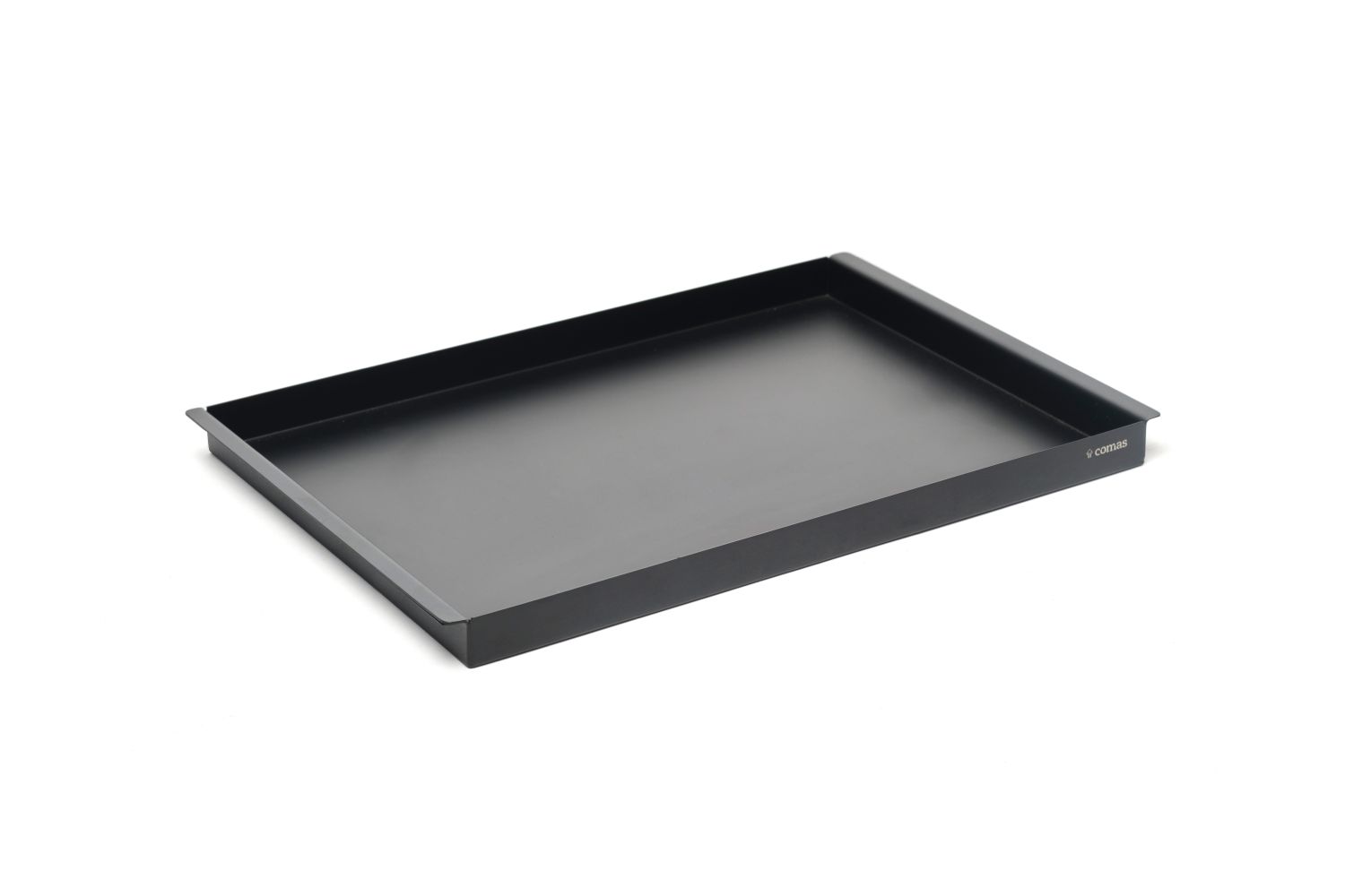 Tabuleiro de arroz para churrasco em aço carbono 230x331mm