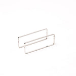 Aro inox para tábua larga Bauhaus 25x9cm – 2 unidades