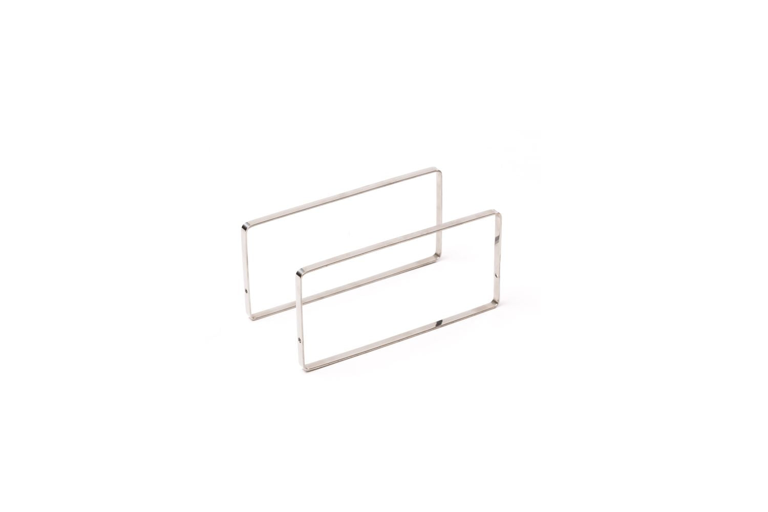 Aro inox para tábua larga Bauhaus 25x12cm – 2 unidades