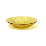 Taça de vidro Âmbar Ø19cm
