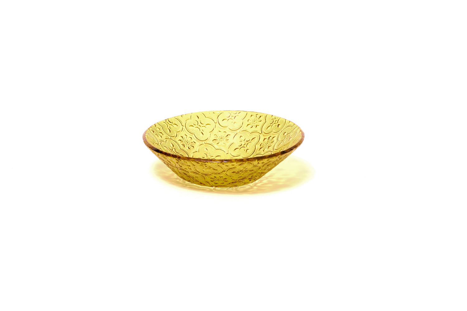 Taça de vidro Âmbar Ø15cm