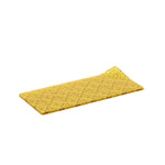Prato base de vidro Âmbar M 12x24cm