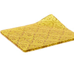 Prato base de vidro Âmbar S 12x12cm