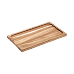 Base de acácia para ardósia de buffet GN 1/3 34,5x19,5x1,5cm