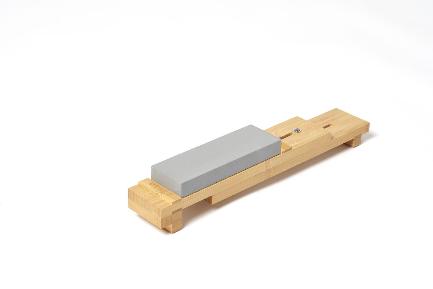 Suporte de bambu Utset para pedra de afiar
