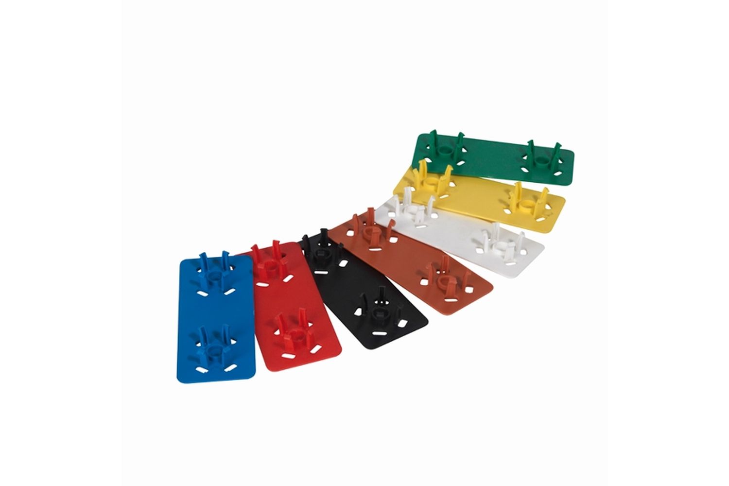 Clip para rack branco – 10 unidades