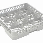 Rack de lavagem de 9 compartimentos com 5 extensores