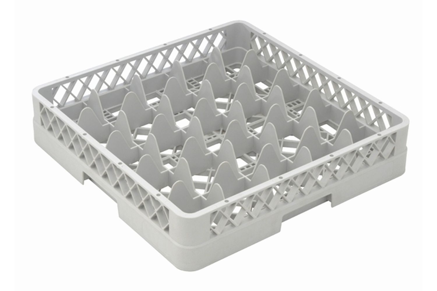 Rack de lavagem de 25 compartimentos com 5 extensores