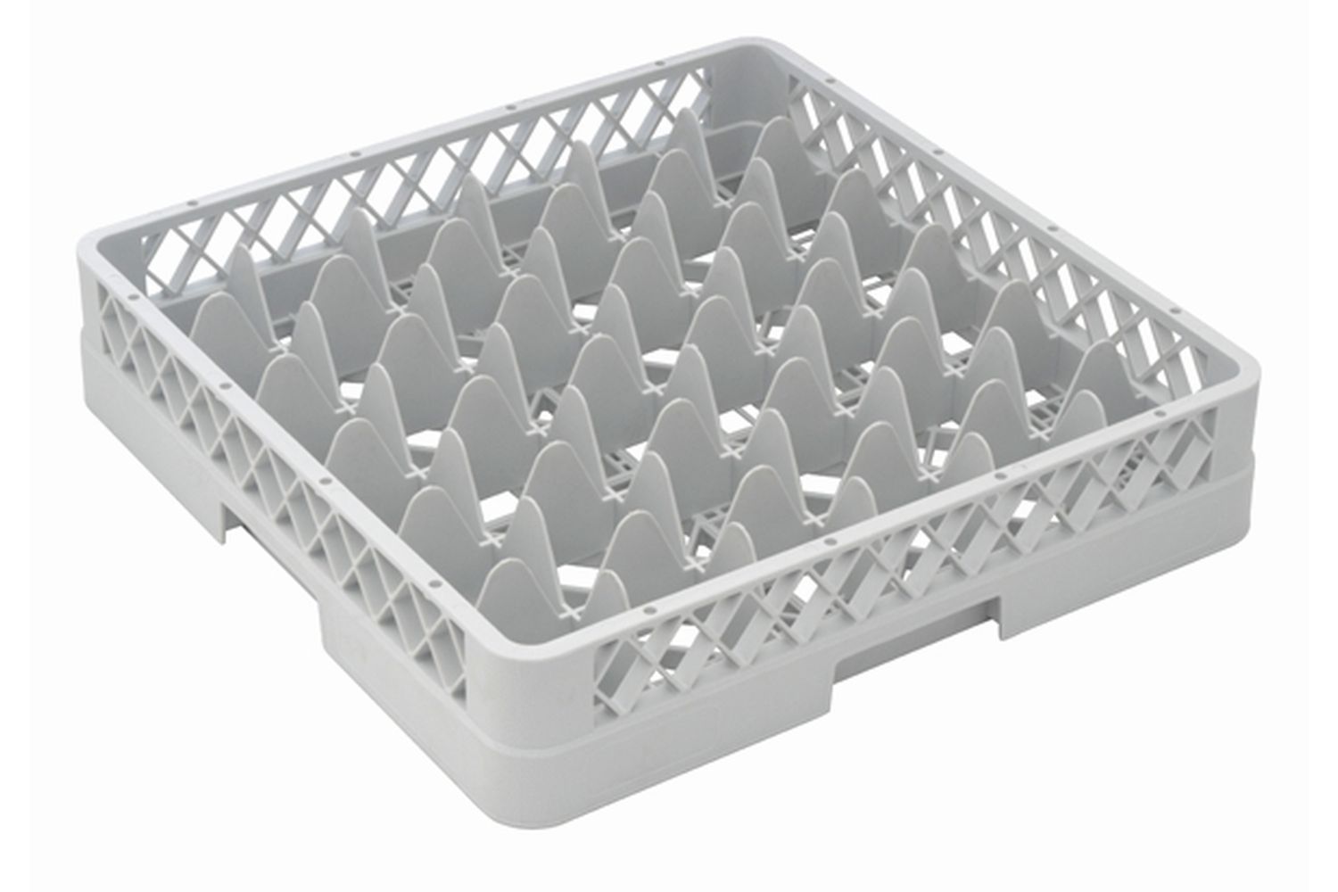 Rack de lavagem de 36 compartimentos com 2 extensores