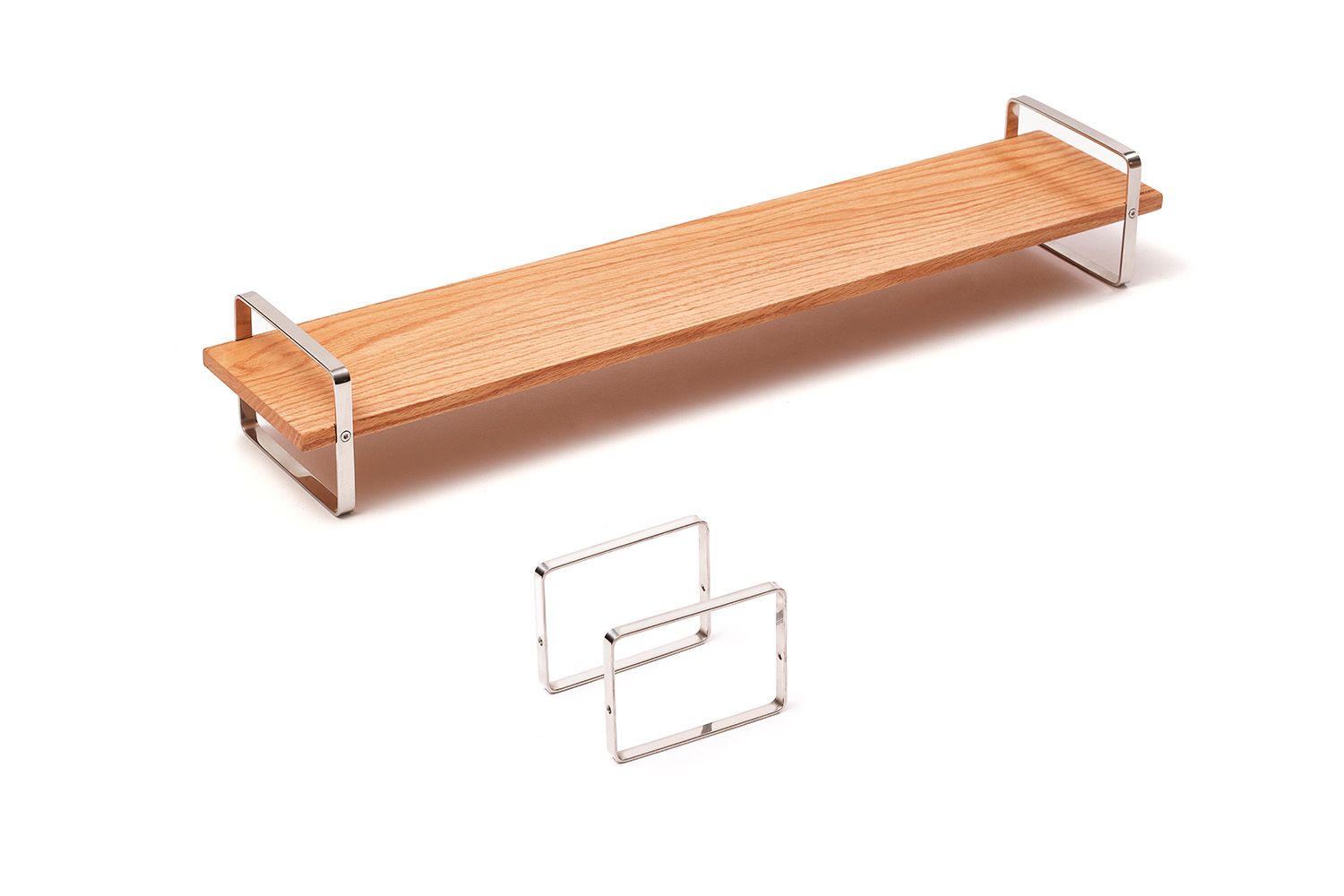 Kit tábua de apresentação Bauhaus M com aro baixo 600x120x90mm