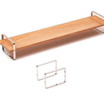 Kit tábua de apresentação Bauhaus M com aro baixo 600x120x90mm