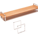 Kit tábua de apresentação Bauhaus M com aro alto 600x120x120mm