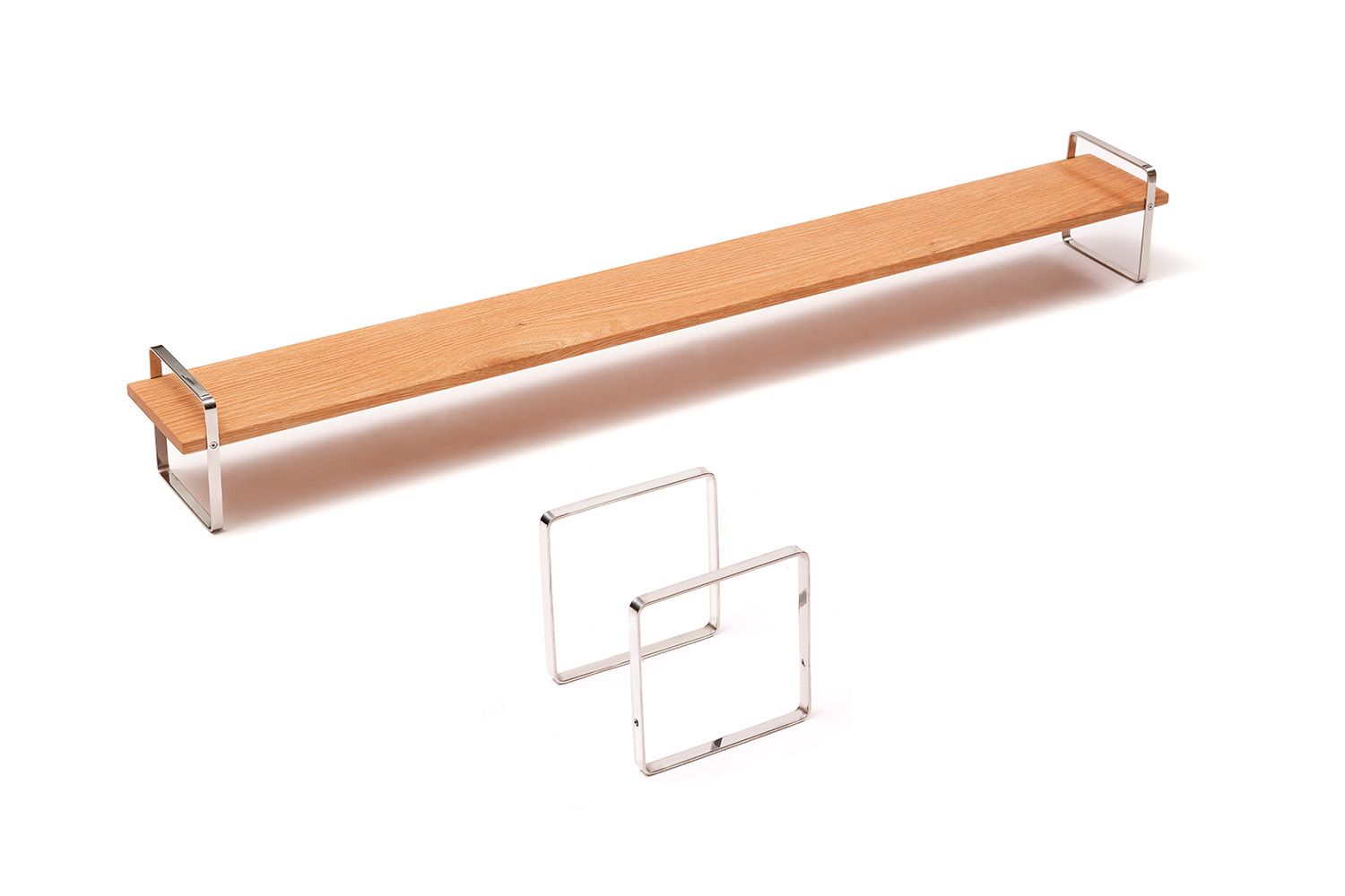 Kit tábua de apresentação Bauhaus XL com aro alto 1000x120x120mm