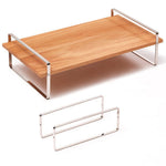 Kit tábua de apresentação larga Bauhaus M com aro baixo 450x250x90mm