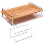 Kit tábua de apresentação larga Bauhaus M com aro alto 450x250x120mm