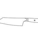Faca kiritsuke Utset 130 Aniversari 170mm