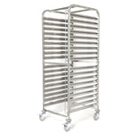 Carrinho porta-tabuleiros GN 2/1 de 18 níveis 590x670x1735mm