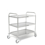 Carrinho de serviço com 3 bandejas 860x540x940mm