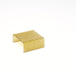 Suporte para snacks em vidro Âmbar quadrado alto 11,5x11,5x5cm