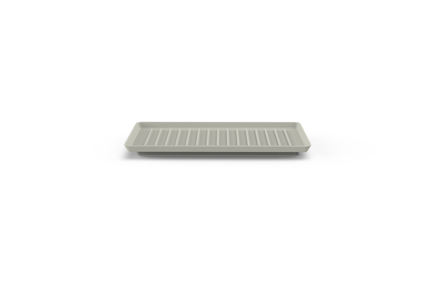 Prato em cerâmica Plat Pedra 52x28 H3cm