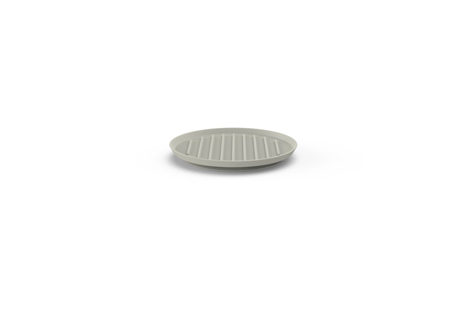 Prato em cerâmica Plat Pedra Ø35 H3cm