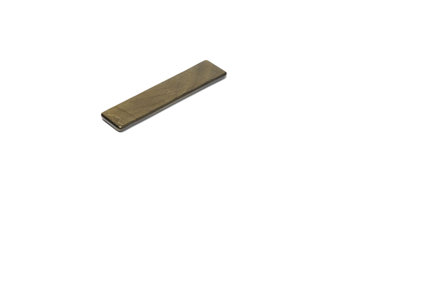 Descanso de talheres Muna Velvet dourado 10x2,5cm