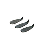 Colher Muna Velvet verde 10x3cm