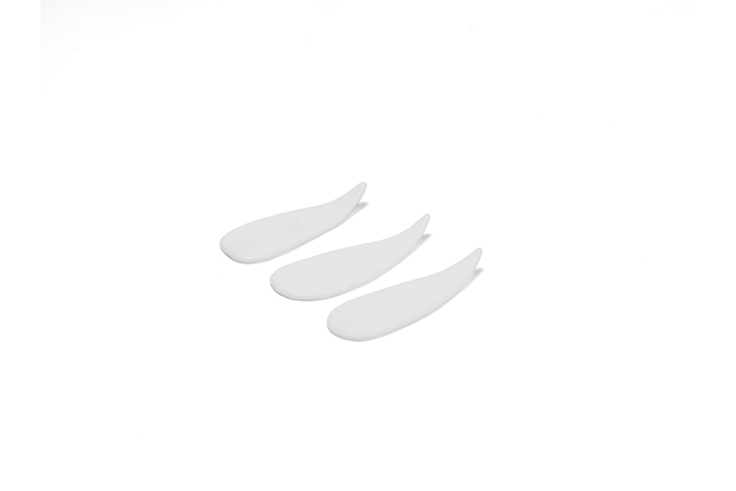 Colher Muna branca 10x3cm