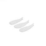 Colher Muna branca 10x3cm