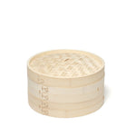 Cozedor a vapor redondo de bambu Dim Sum Ø30xH16,5cm