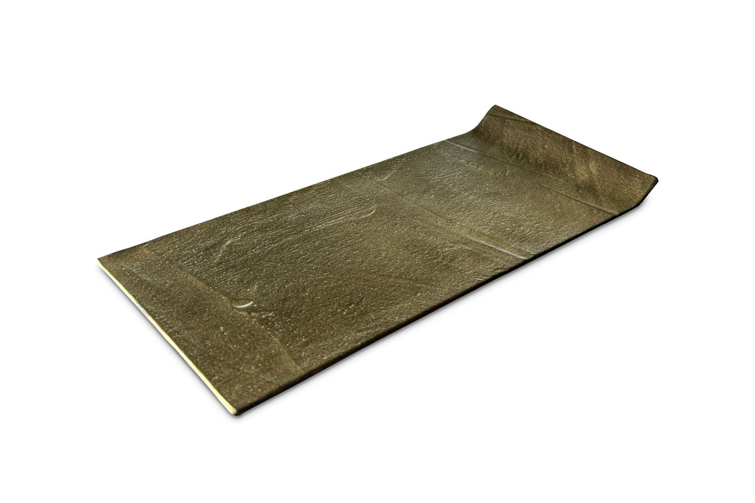 Suporte para colher Muna Velvet dourado 11x25cm
