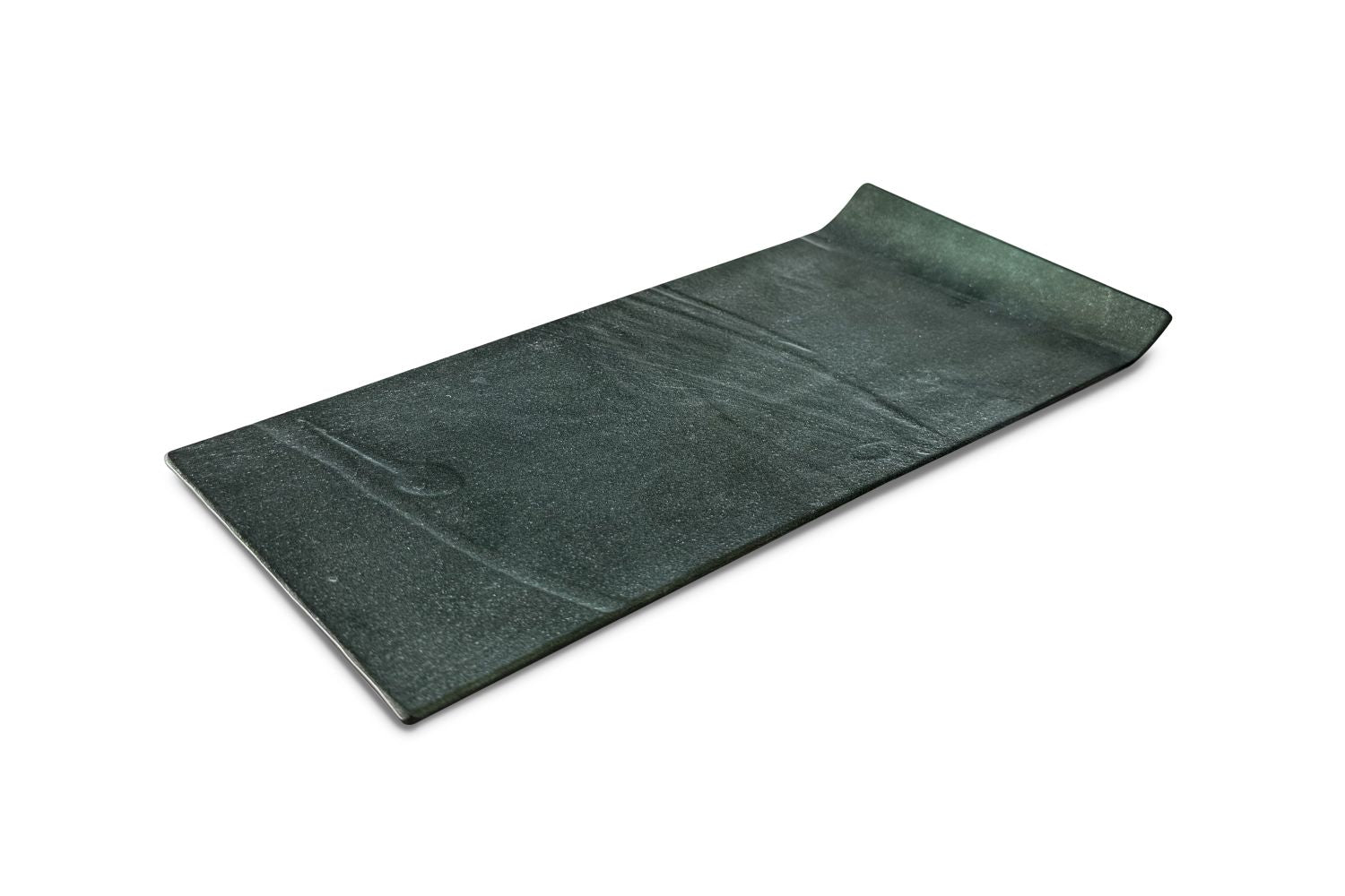 Suporte para colher Muna Velvet verde 11x25cm
