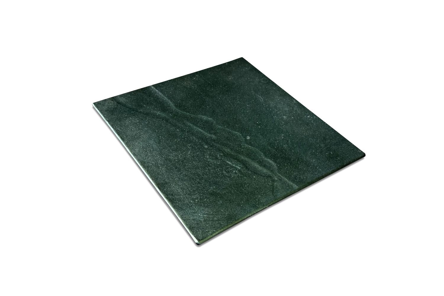 Suporte para colher Muna Velvet verde 15x15cm