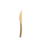 Faca de bife Cheese Satin dourado