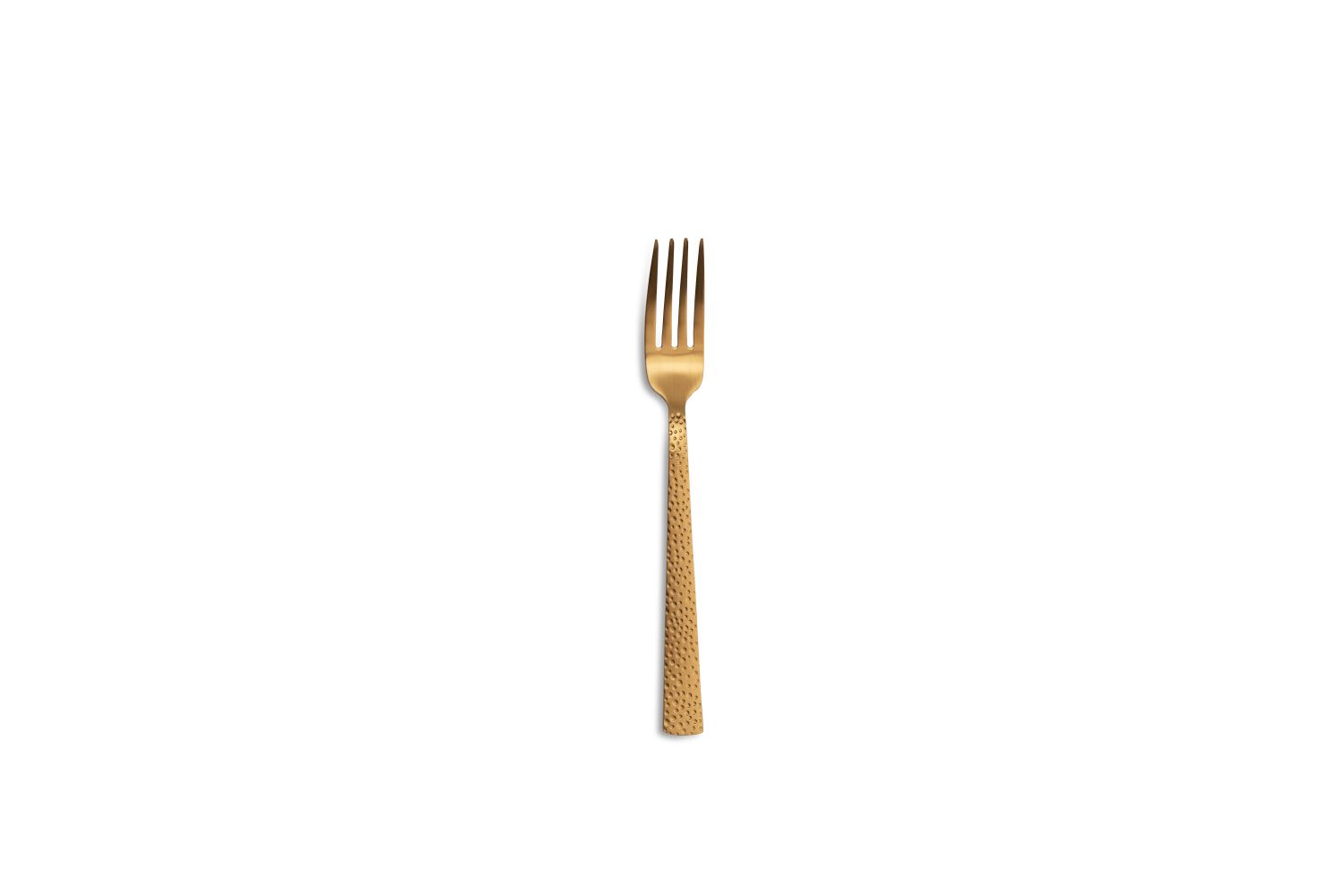 Garfo de mesa Cheese Satin dourado 18%
