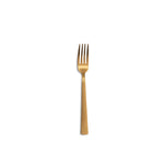Garfo de mesa Cheese Satin dourado 18%