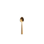 Colher de café Cheese Satin dourado 18%