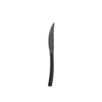 Faca de bife Cheese Satin preto