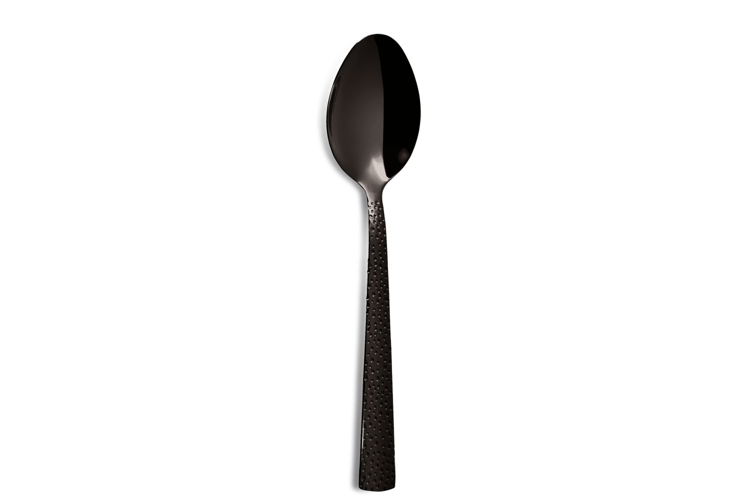 Colher de sobremesa Cheese Satin preto 18%