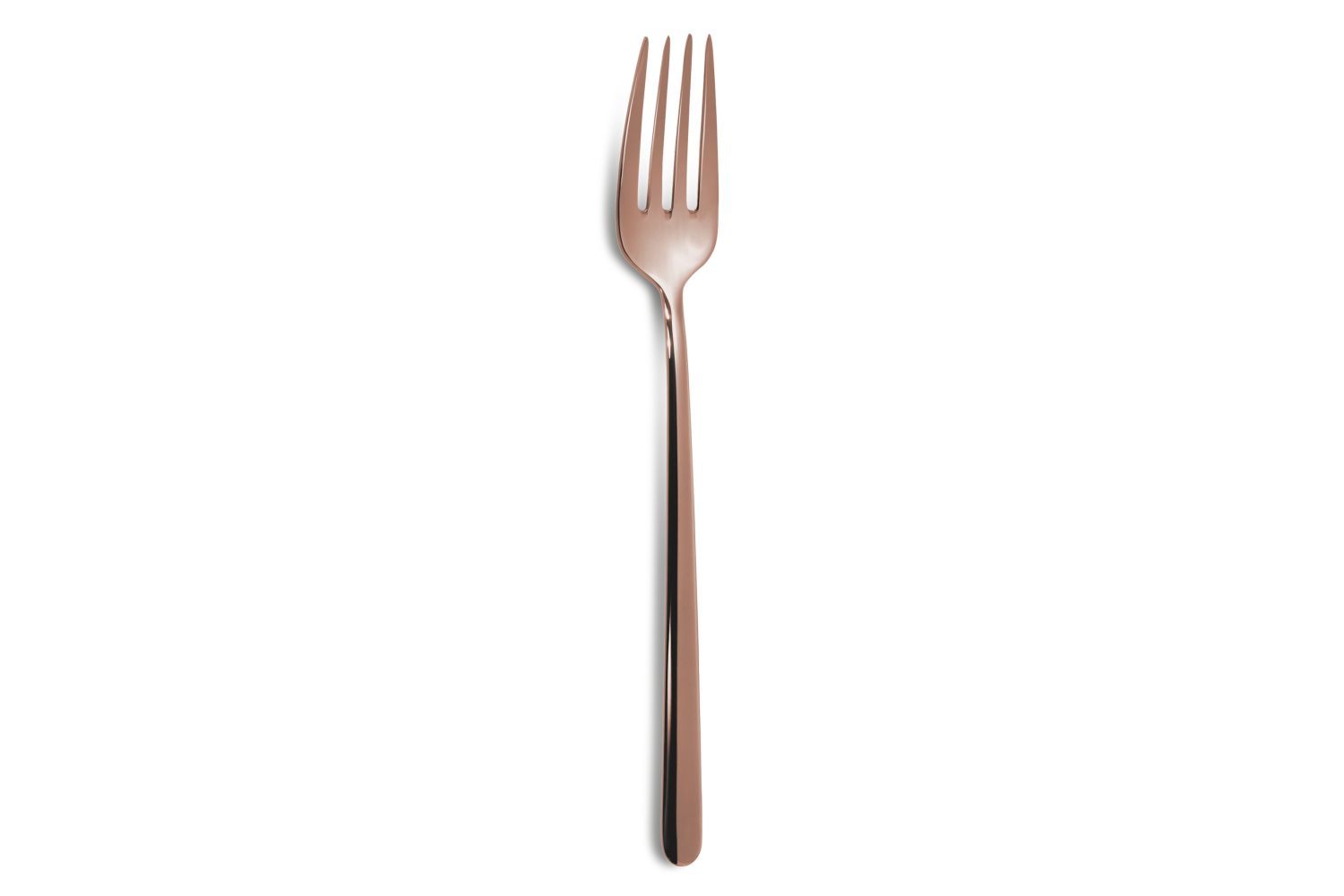 Garfo de sobremesa Violet Satin cobre 18%
