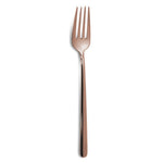 Garfo de sobremesa Violet Satin cobre 18%