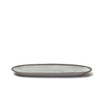 Prato oval Laguna cinzento 36cm
