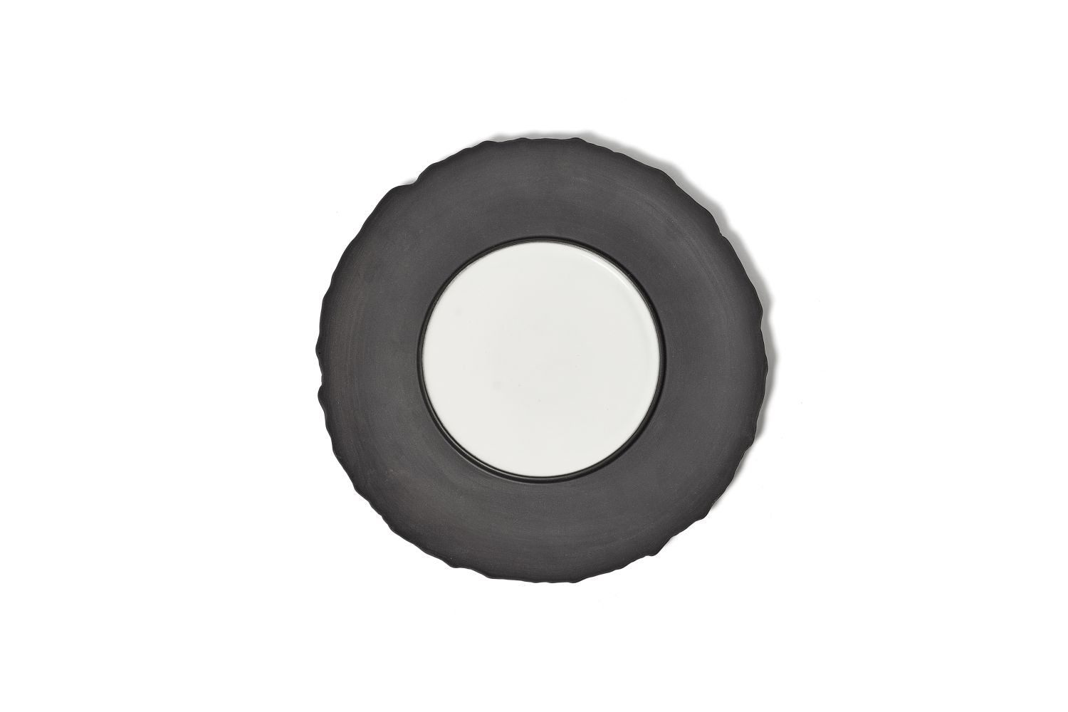 Prato raso flat Limits preto Ø25cm